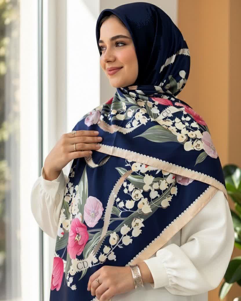 روسری ابریشم توییل